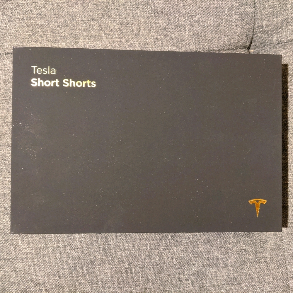 COPY - Tesla short shorts medium-sized brand new M
